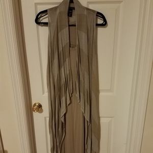 Beige dress with matching shawl